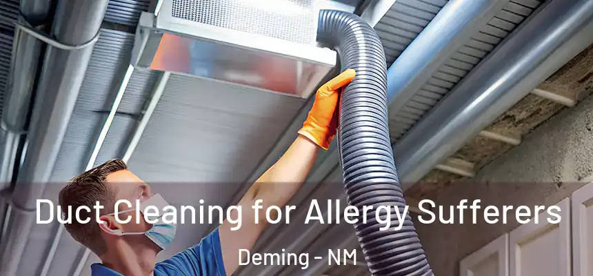 Duct Cleaning for Allergy Sufferers Deming - NM